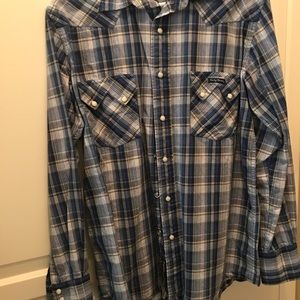 Lucky Brand Men’s western style shirt small